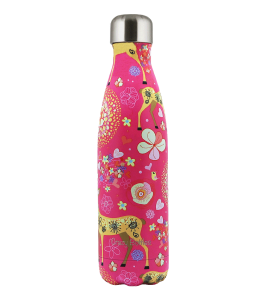 "Crazy Bottles" Thermo Trinkflasche 500ml MAGIC FOREST PINK