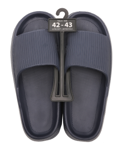 Ultraweiche und rutschfeste Hausschuhe 42-43 Blau