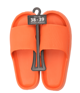 Ultraweiche und rutschfeste Hausschuhe 38-39 orange
