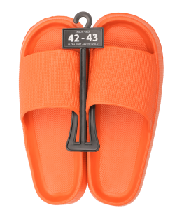 Ultraweiche und rutschfeste Hausschuhe 42-43 orange