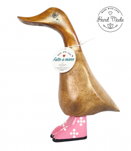 Funny Ducks aus Holz 25cm