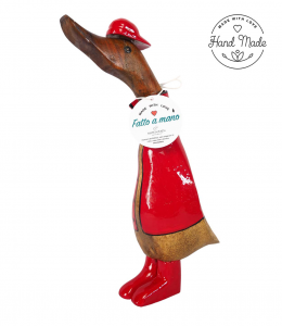 Funny Ducks aus Holz 25cm