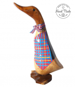 Funny Ducks aus Holz 25cm