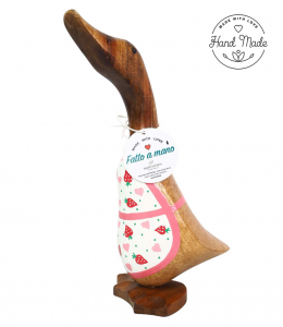 Funny Ducks aus Holz 25cm