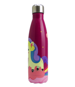 "Crazy Bottles" Thermo Trinkflasche 500ml UNICORN PINK