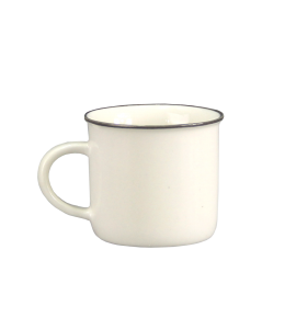 Espresso Tasse aus Porzellan 5,5cm weiß