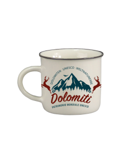 Espresso Tasse Dolomiti Porzellan 5,5cm weiß
