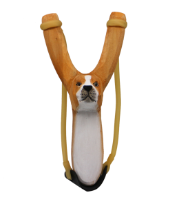 Fionda cane di legno