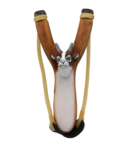 Fionda camoscio di legno