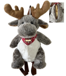 Funny Animals Elch Kinderrucksack 32cm