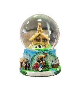 Schneekugel 45 mm Sommerlandschaft