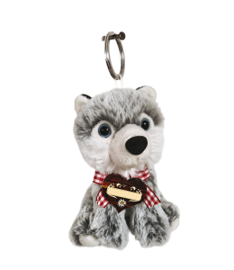 Funny Animals Husky Schlüsselanhänger 12cm