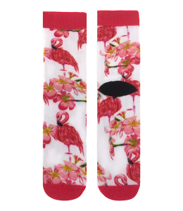 "Crazy Socks" One Size MULTICOLOR Motiv Flamingos