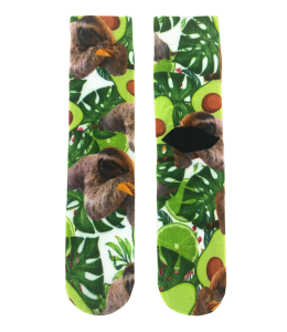 "Crazy Socks" One Size MULTICOLOR Motiv Sloth