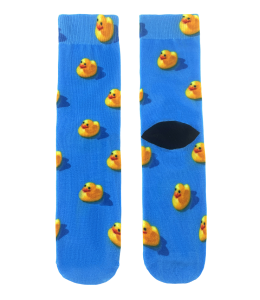 "Crazy Socks" One Size MULTICOLOR Motiv Rubber Duck