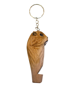 Schlüsselanhänger Holzpfeife Murmeltiere