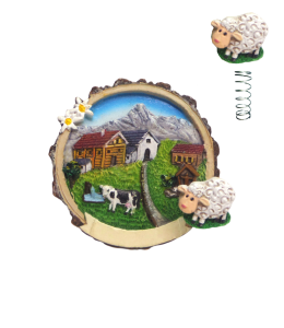 Souvenir Magnet Sommer & Schleife