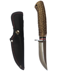 Messer Dolch 8,5 cm mit Hülle (Länge 21,5 cm)