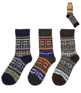 Calzini di lana nature 3 Paia taglia 39-42