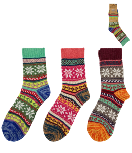 Calzini di lana nature 3 Paia taglia 39-42