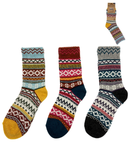 Calzini di lana nature 3 Paia taglia 39-42