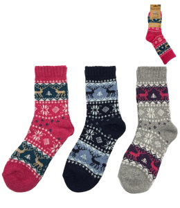 Calzini di lana nature 3 Paia taglia 39-42