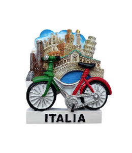 Souvenir Magnet Somme Fahrrad ITALIA