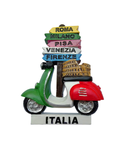 Souvenir Magnet Somme Motorrad ITALIA