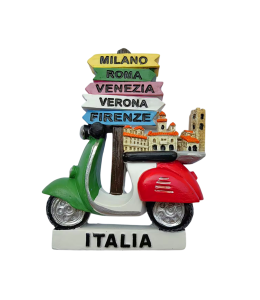 Souvenir Magnet Somme Motorrad ITALIA