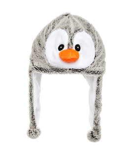 Plüsch Mütze Funny Hat PINGUIN 30x40cm
