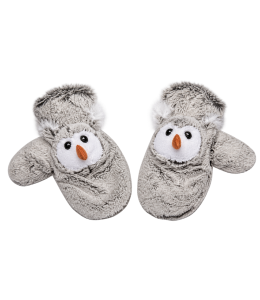 Plüsch Funny EULE Handschuhe 22x18cm