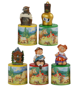 Kuhstimme mit Miniaturen Sommer zum beschriften