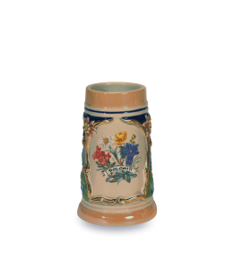 Souvenir Bierkrug 11,2 cm mit Bild