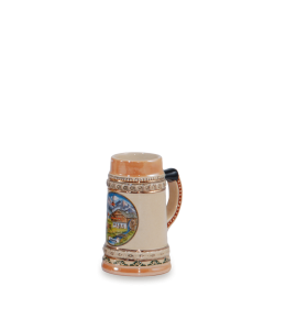 Bierkrug 0,15 l 8 cm mit Rundansicht & Dekor