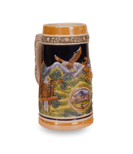 Bierkrug gerade "Wild Motiv" 18 cm